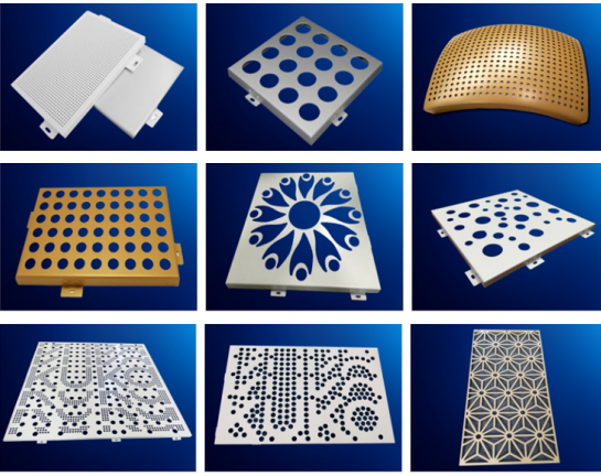 冲孔铝單(dan)板报价